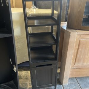 Opbergkast H145xB45xD45cm keuken / slaapkamer zwart